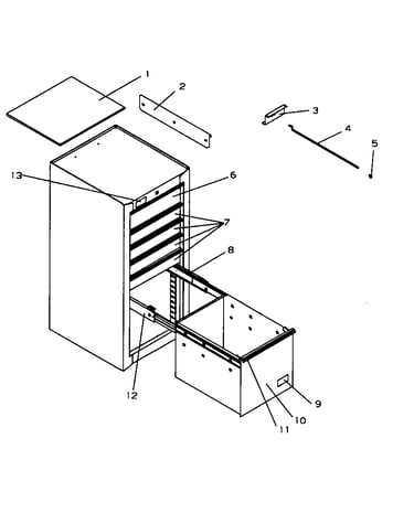 Side cabinet