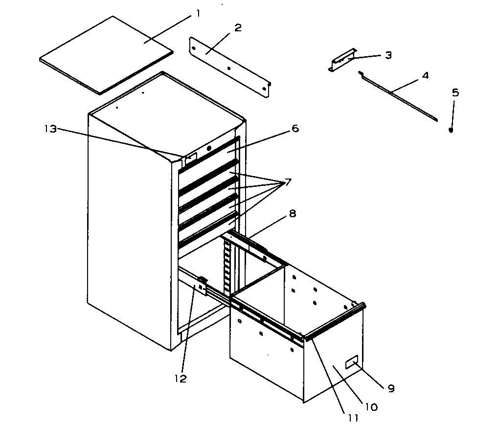 Side cabinet