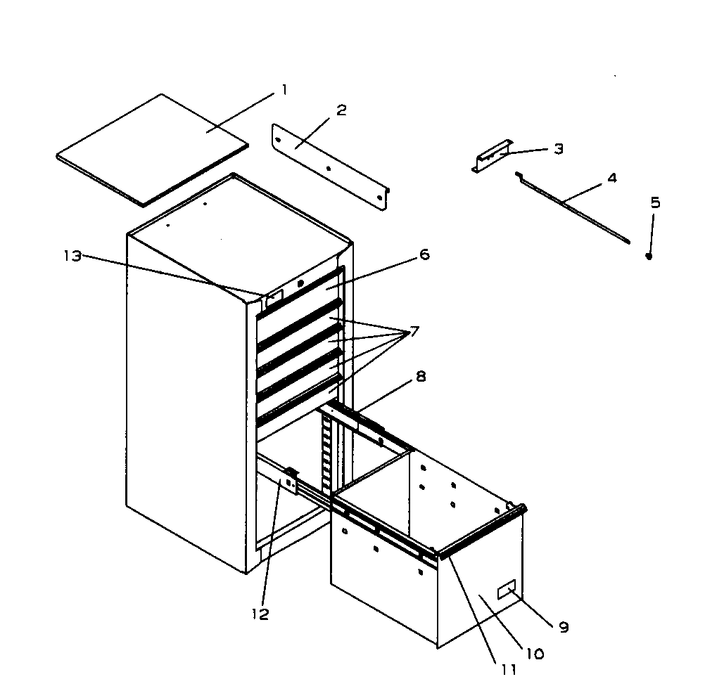 Side cabinet
