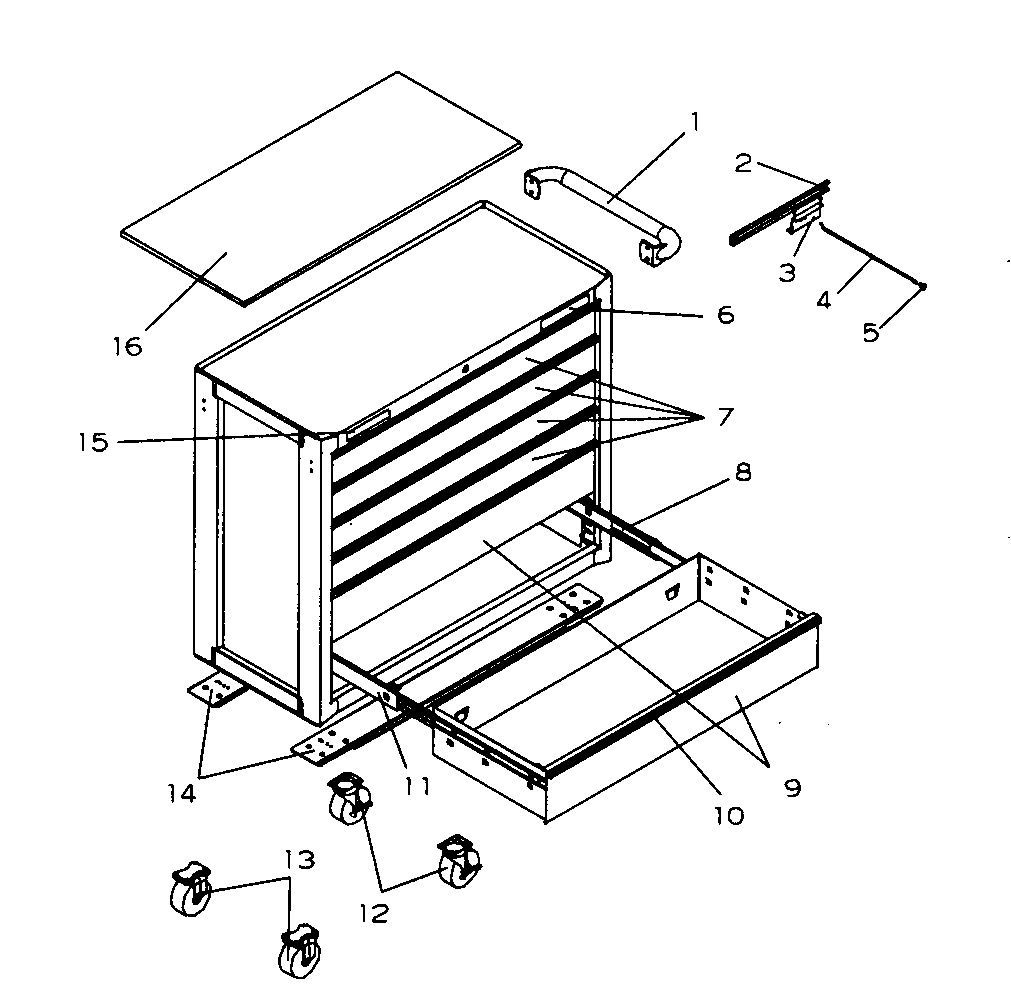 ROLL AWAY CHEST