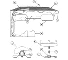 Carrier 38BRC018 SERIES300 motor assy diagram