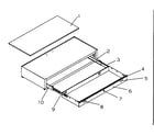 Craftsman 706597041 cabinet parts diagram