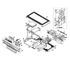 Hitachi 32HDL51 cabinet parts 2 diagram