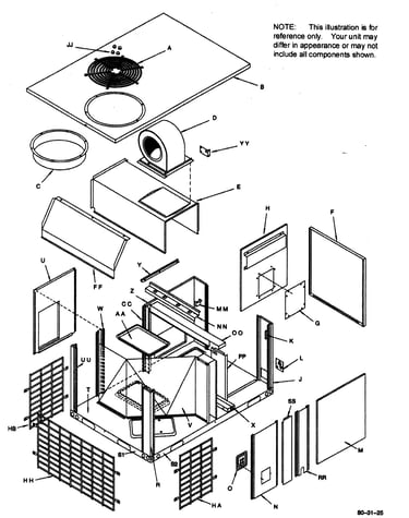 Outside cabinet