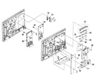Sony KLV-S23A10 cabinet parts 2 diagram