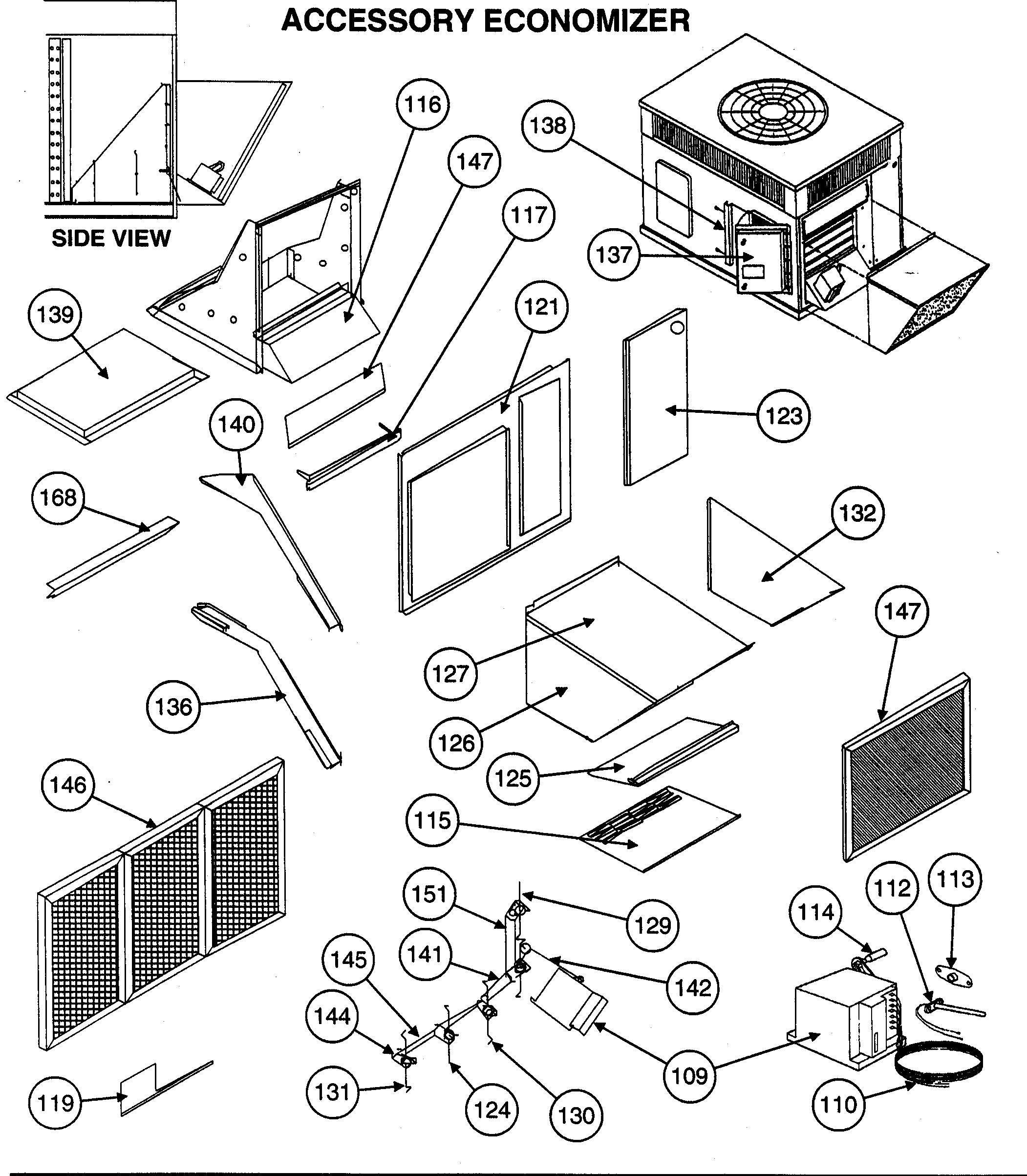 Accessory economizer