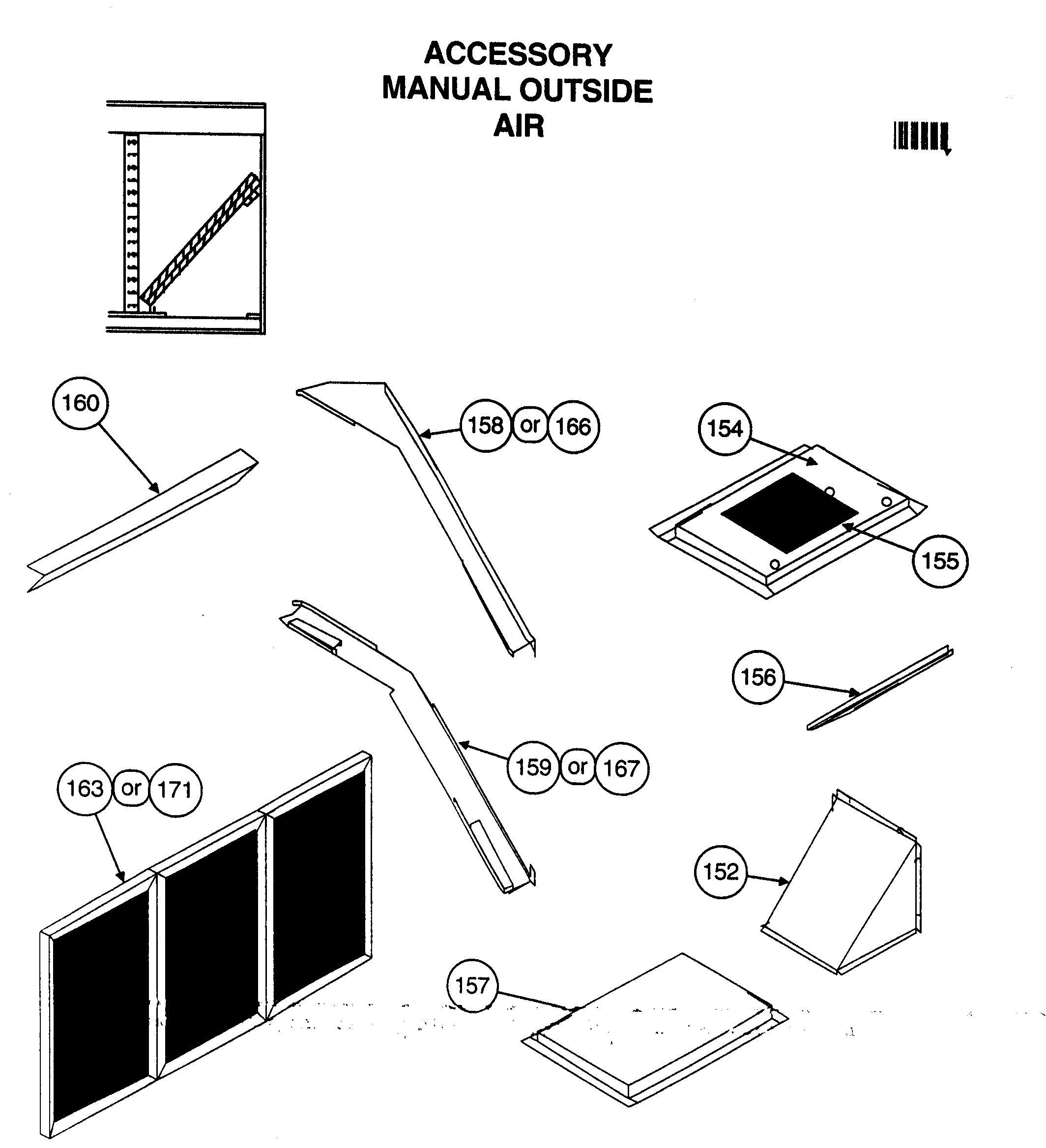 Accessory outside air