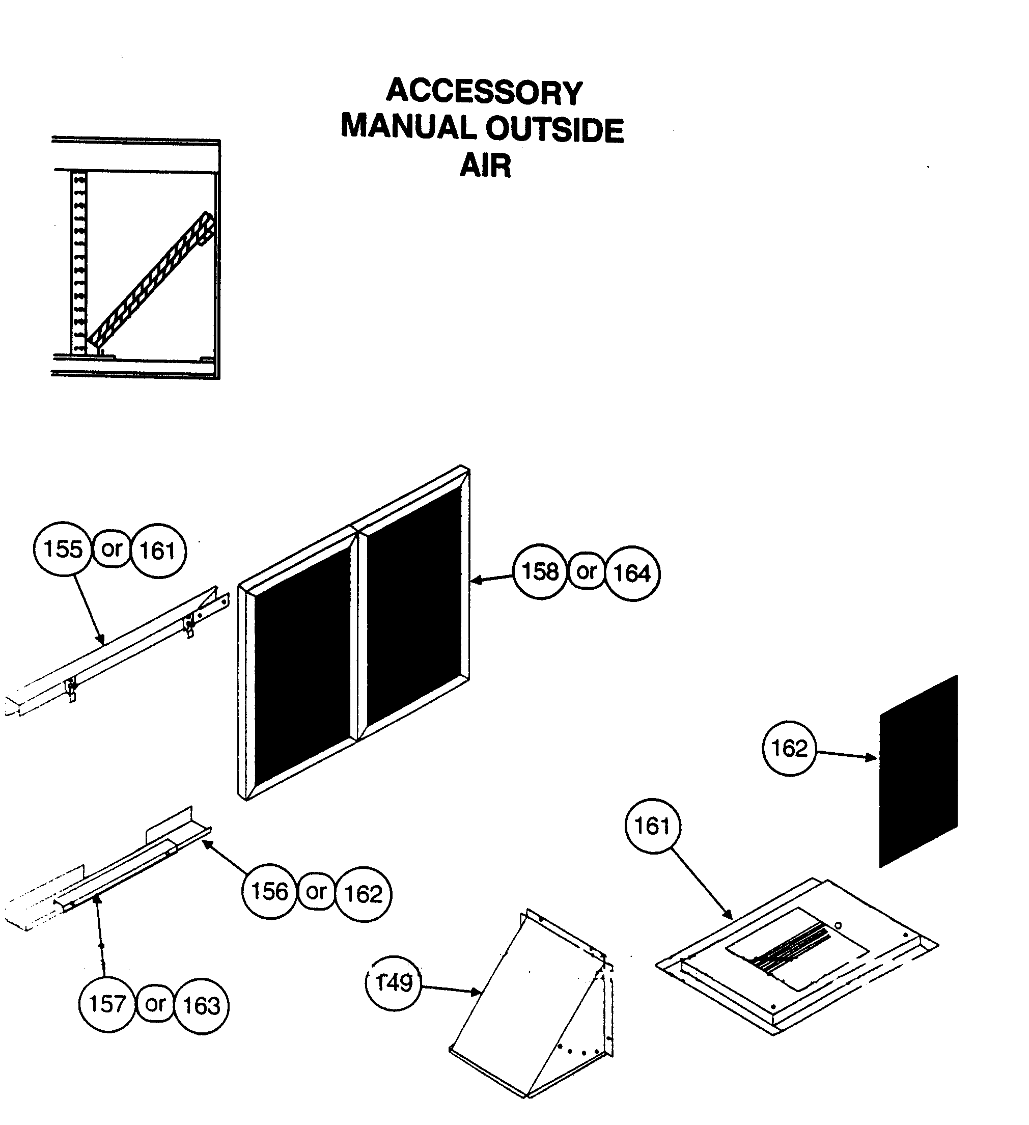 Accessory outside air