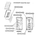 Carrier 50JZ024300 accessory electric heat diagram