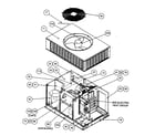 Carrier 50JZ036300 inside view diagram