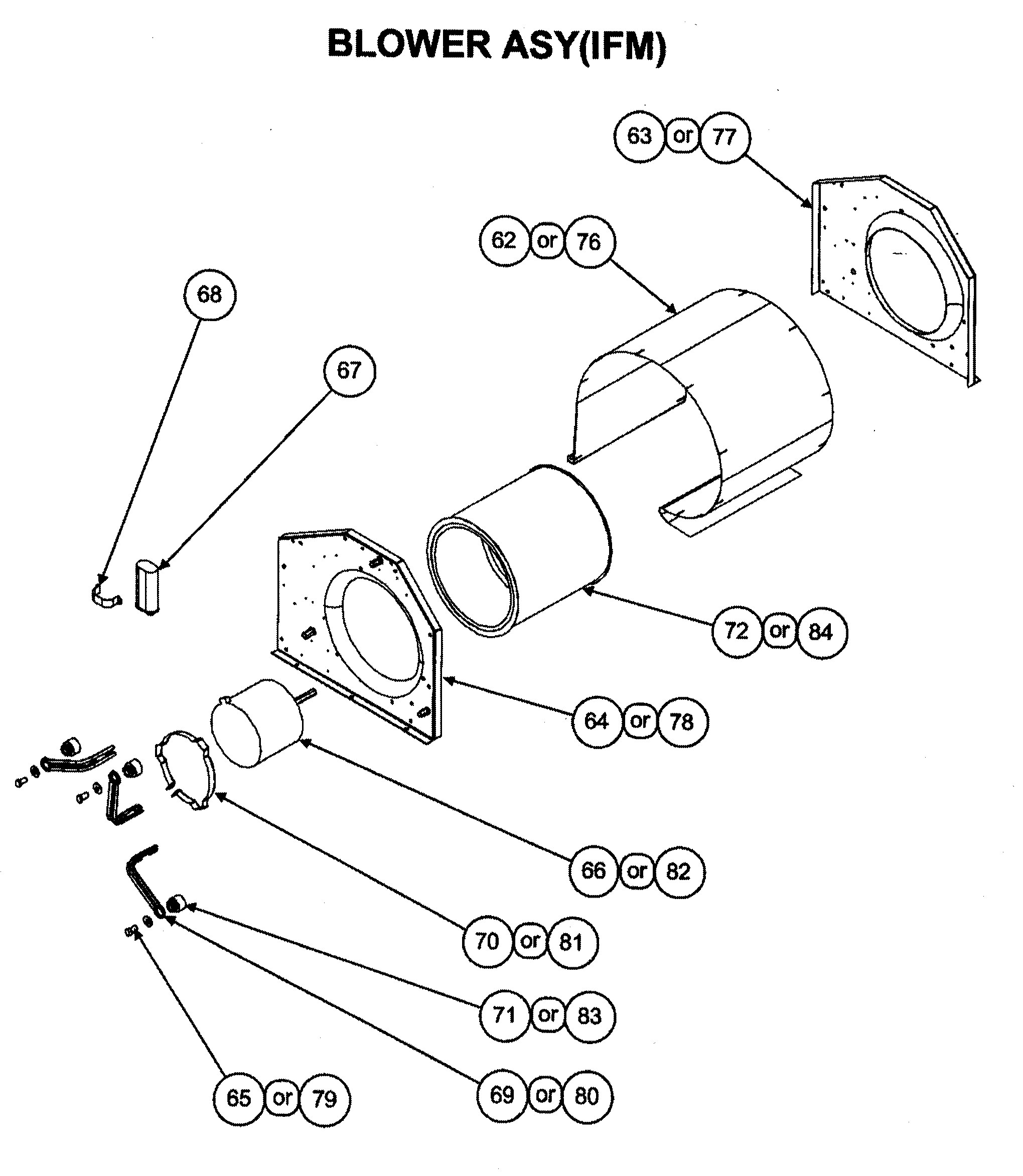 Blower assy