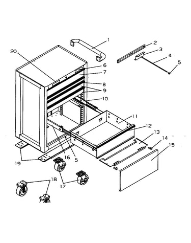 Roll away/panel