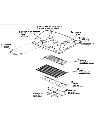 Grill assy 1