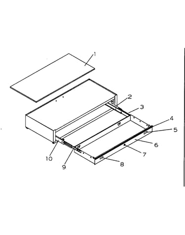 1 drawer step up
