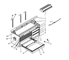 Craftsman 706597232 8 drawer chest diagram