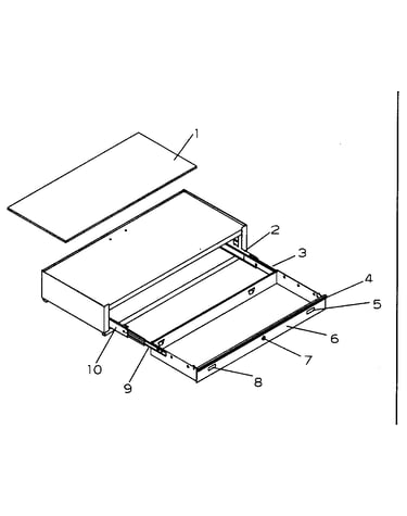 1 drawer step up