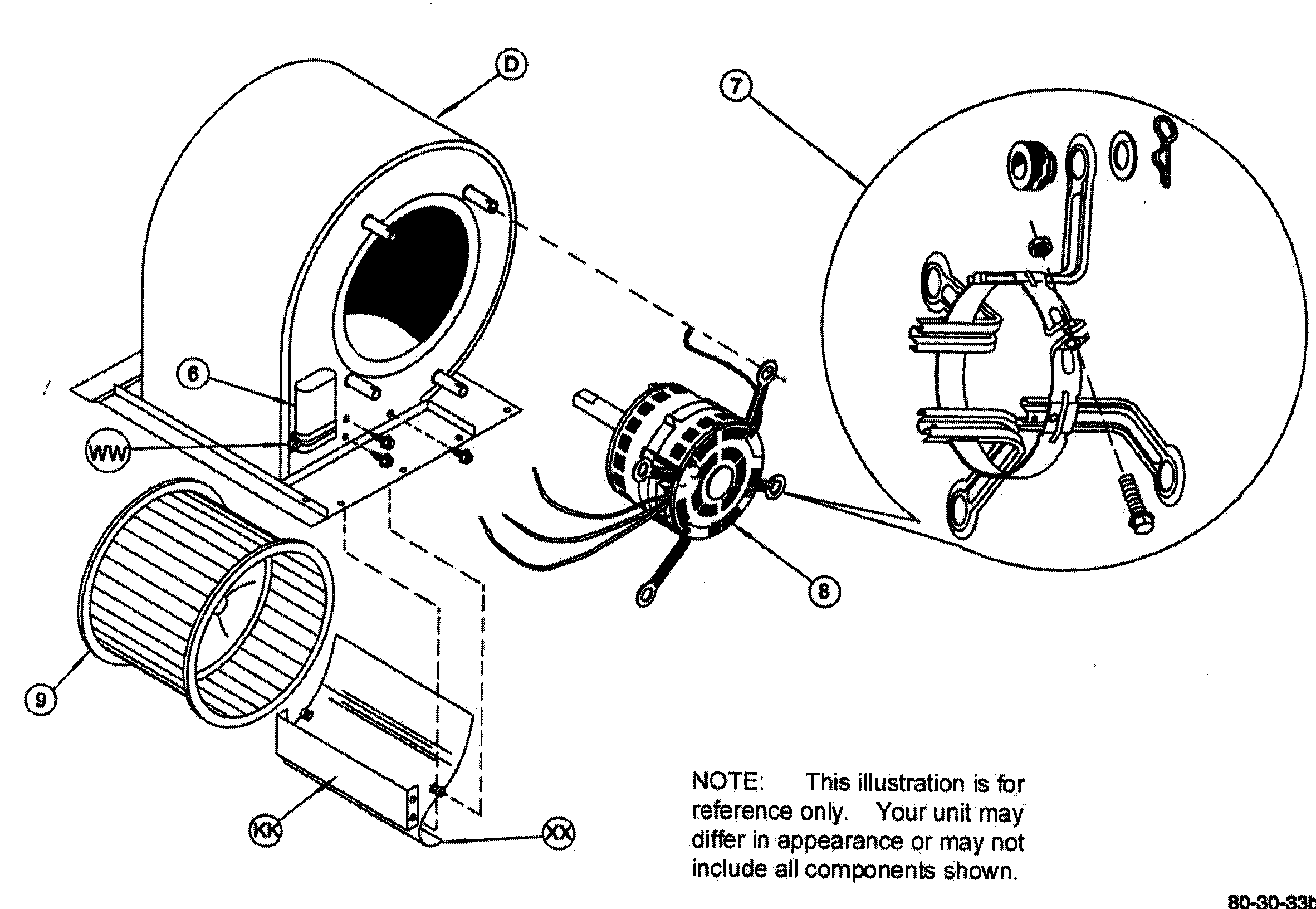 Blower assy