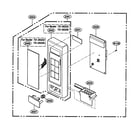 Kenmore 72165222400 controller parts diagram