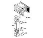 Kenmore 72165223400 latch board parts diagram