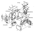 Sony CCD-TRV138 overall assy diagram