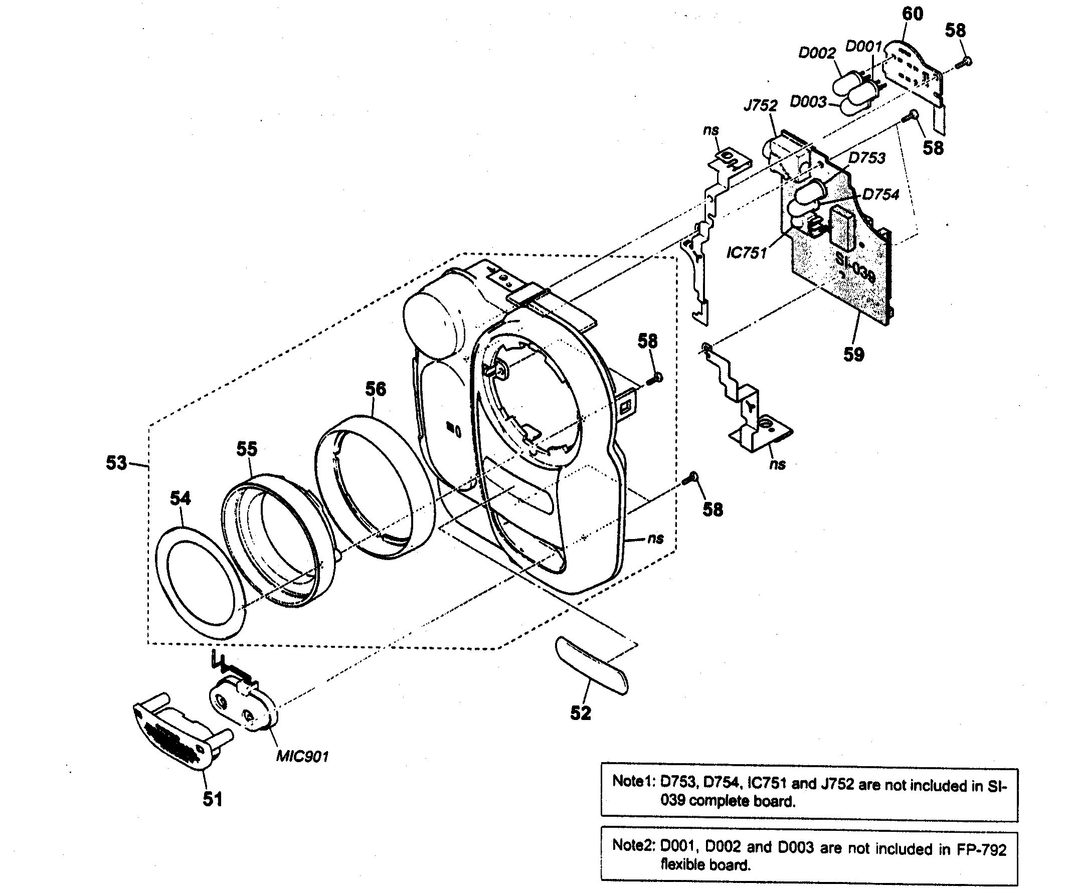 Front panel block