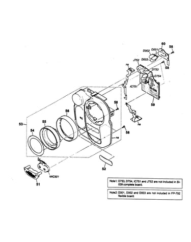 Front panel block