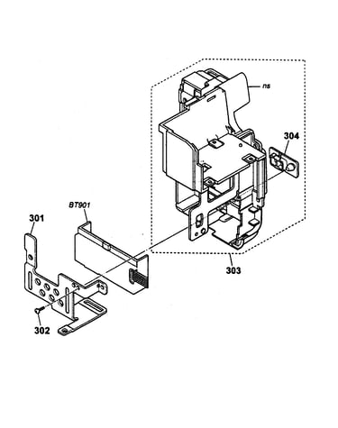 Battery panel block