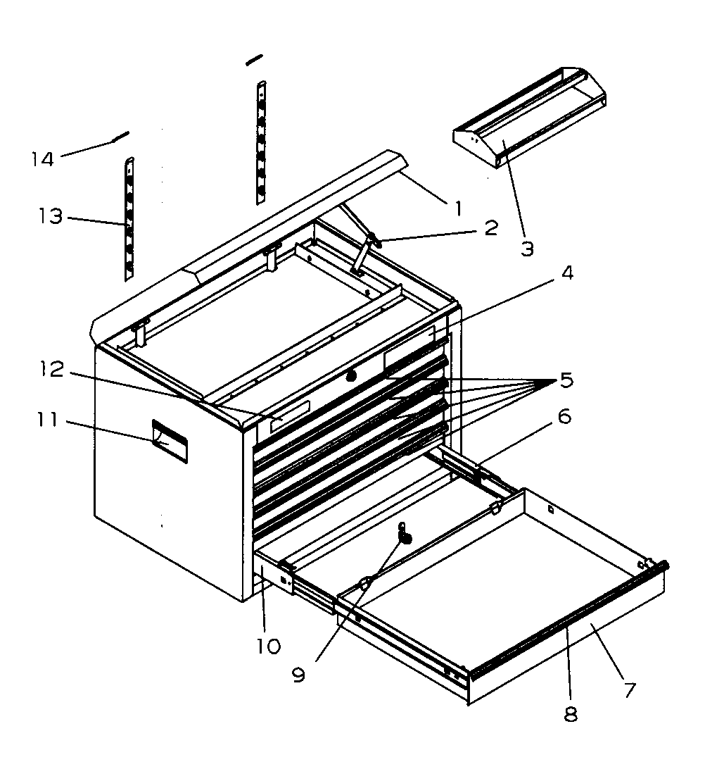 6 DRAWER CHEST