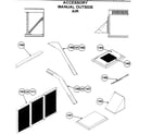 Carrier 50JX042300 accessory manual outside air diagram