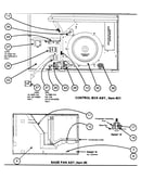 Control box assy/base pan assy