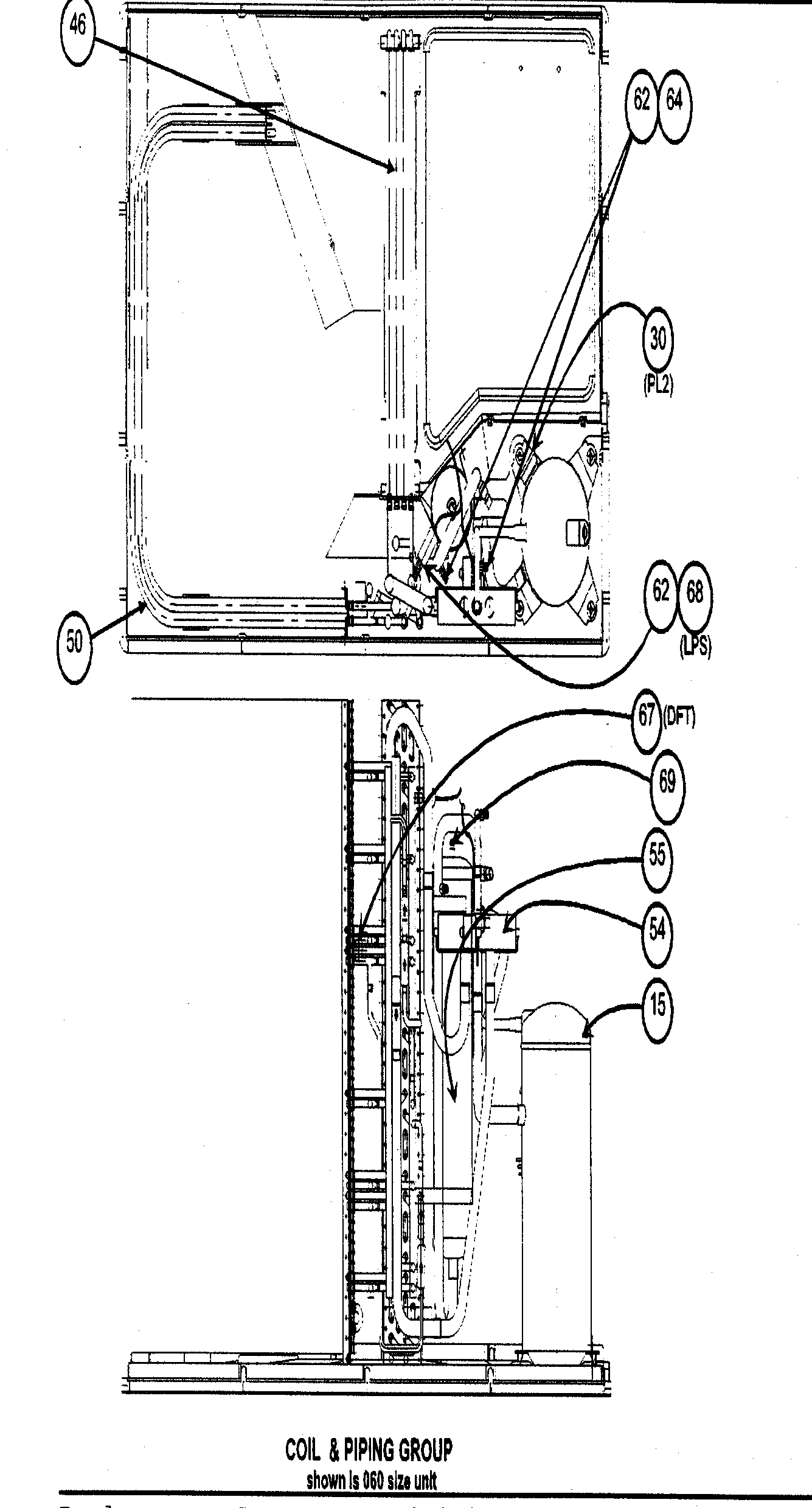 Coil/piping assy