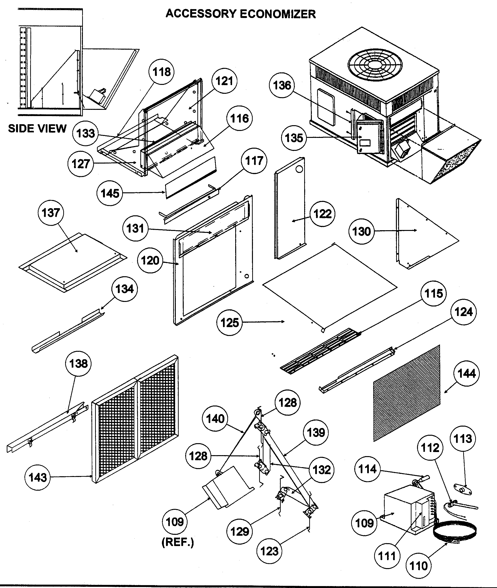Accessory economizer