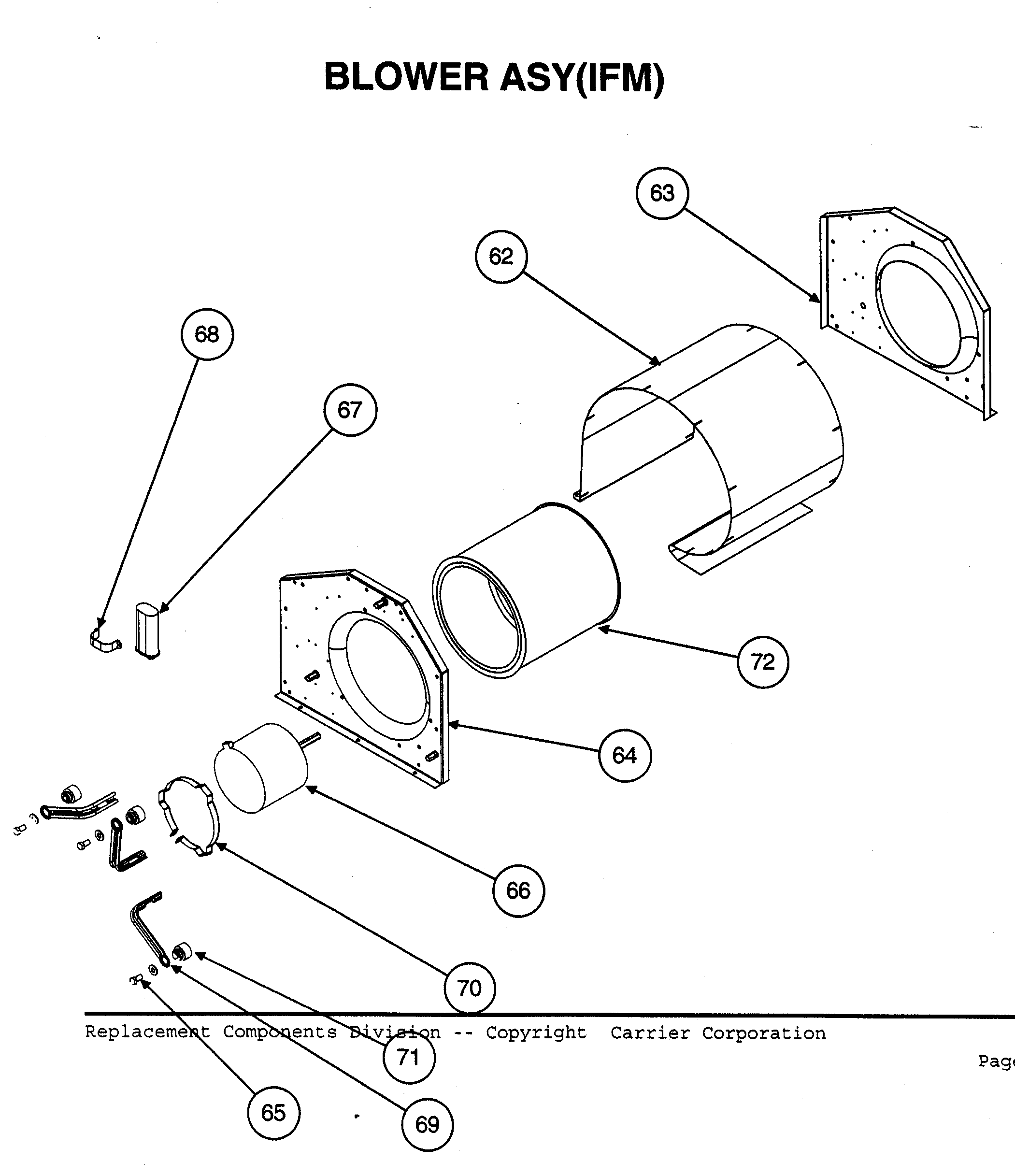 Blower assy