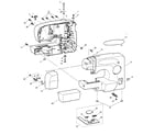 Brother XL2230 outside cabinet diagram