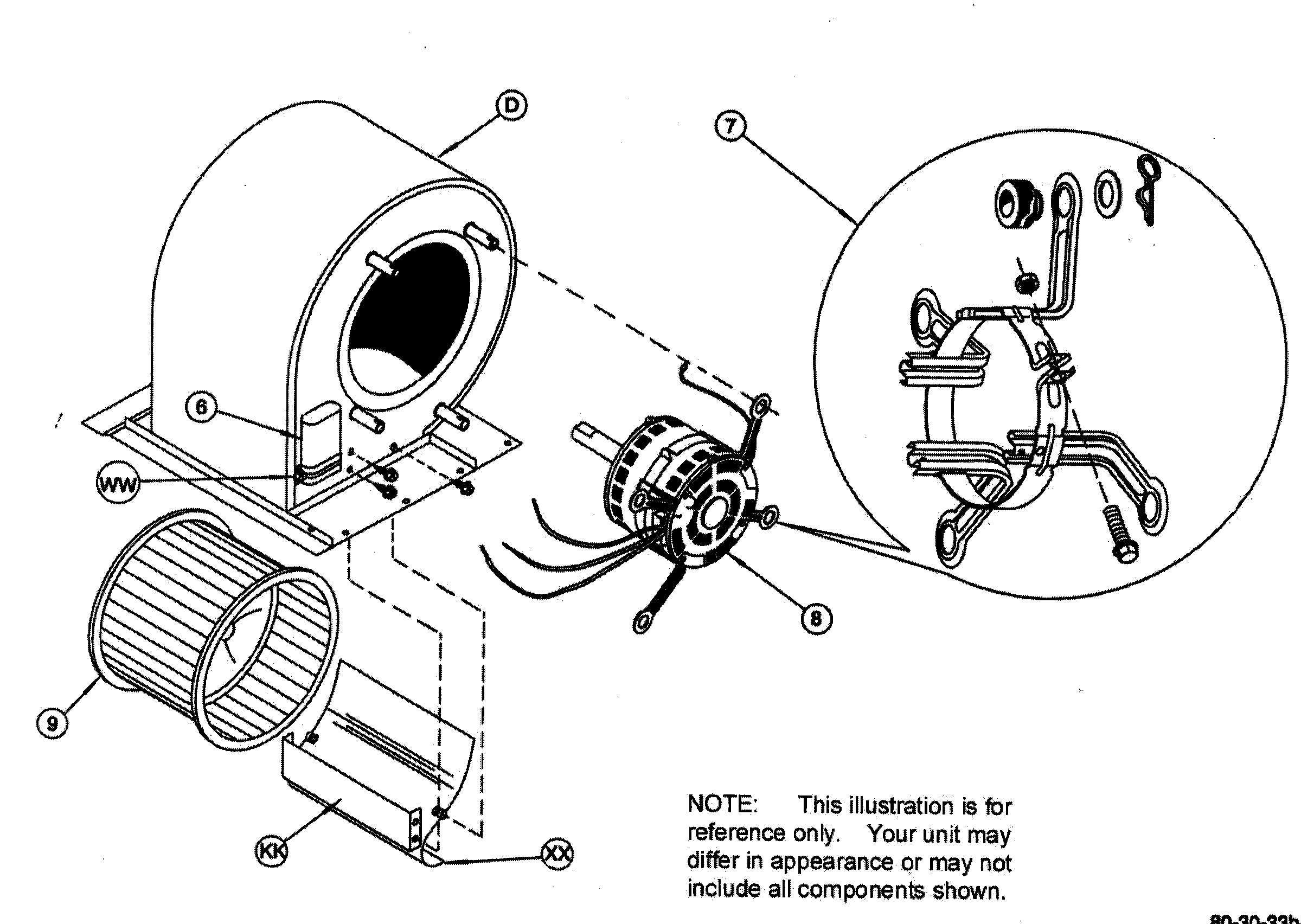 Blower assy
