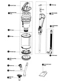 Cyclone/bin/wand/hose/u-head assy