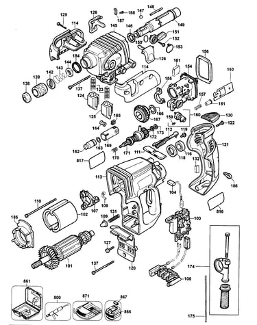 Drill assy