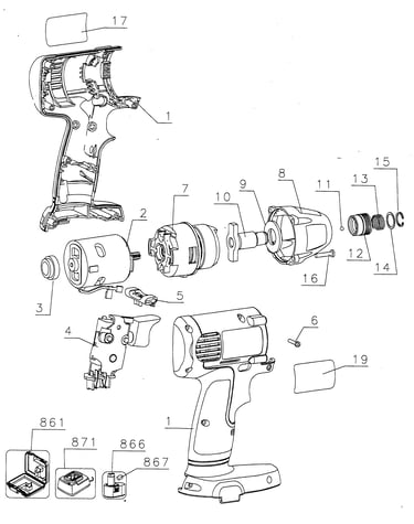 Drill assy