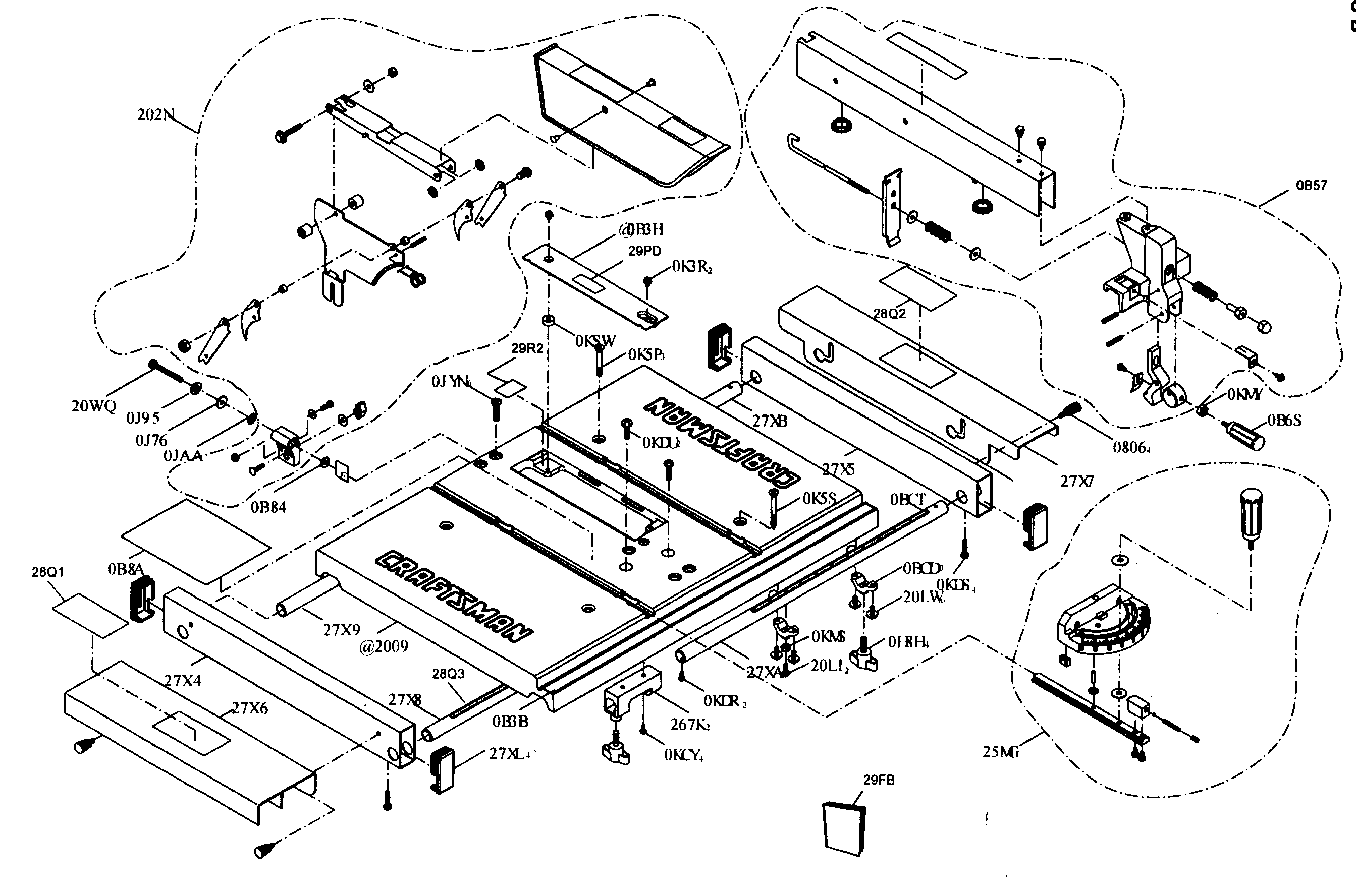 TABLE ASSY