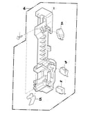 Latch board parts