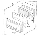 LG LMVM1935SB door parts diagram