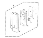 LG LMVM1935SB controller parts 2 diagram