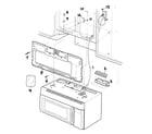 LG LMVM1935SB installtion parts diagram