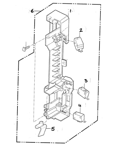 Latch board parts