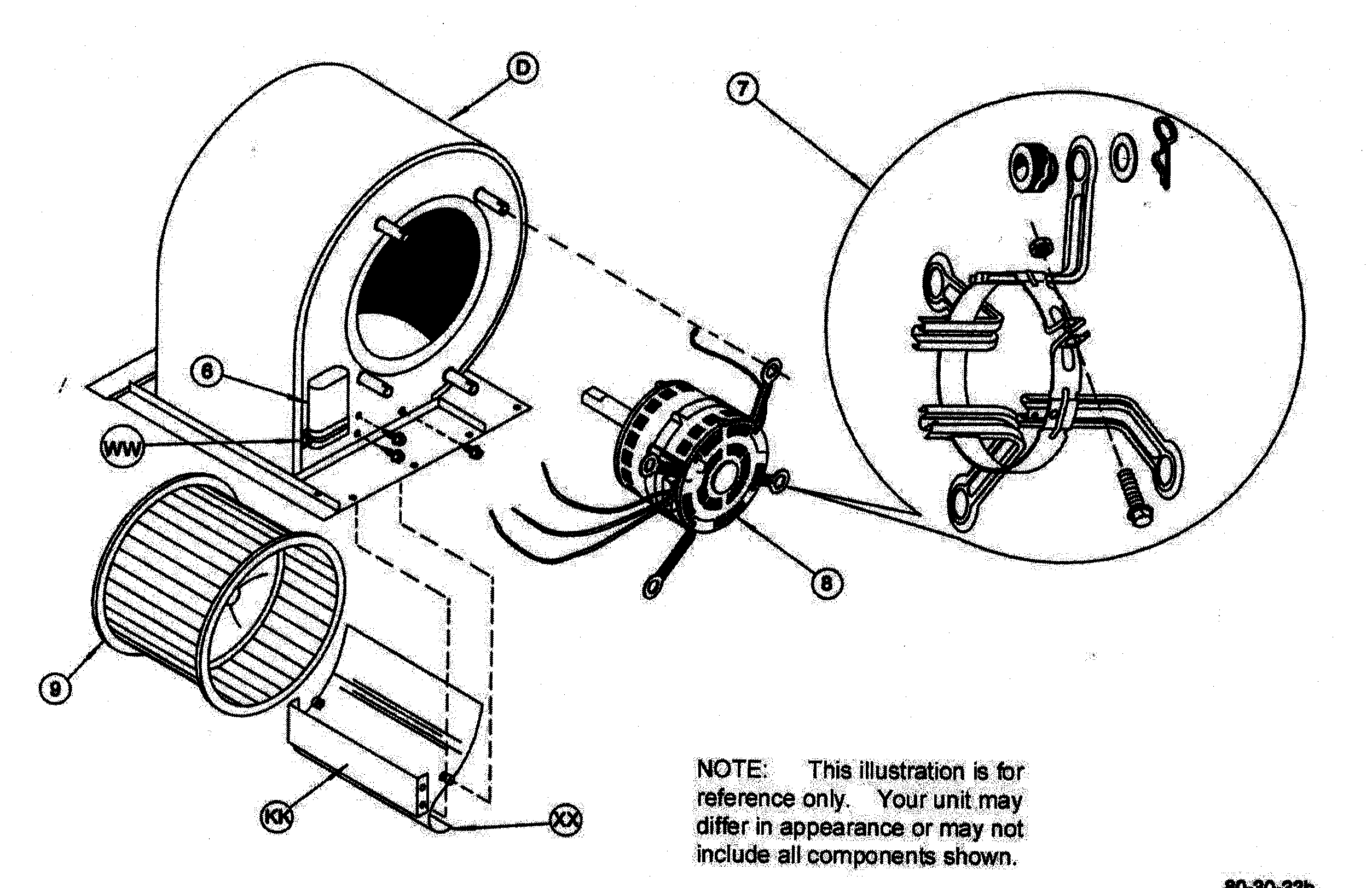 Blower assy