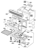 Oven cavity parts