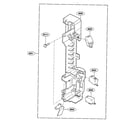 Kenmore 72180592402 latch board parts diagram