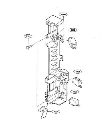 Latch board parts