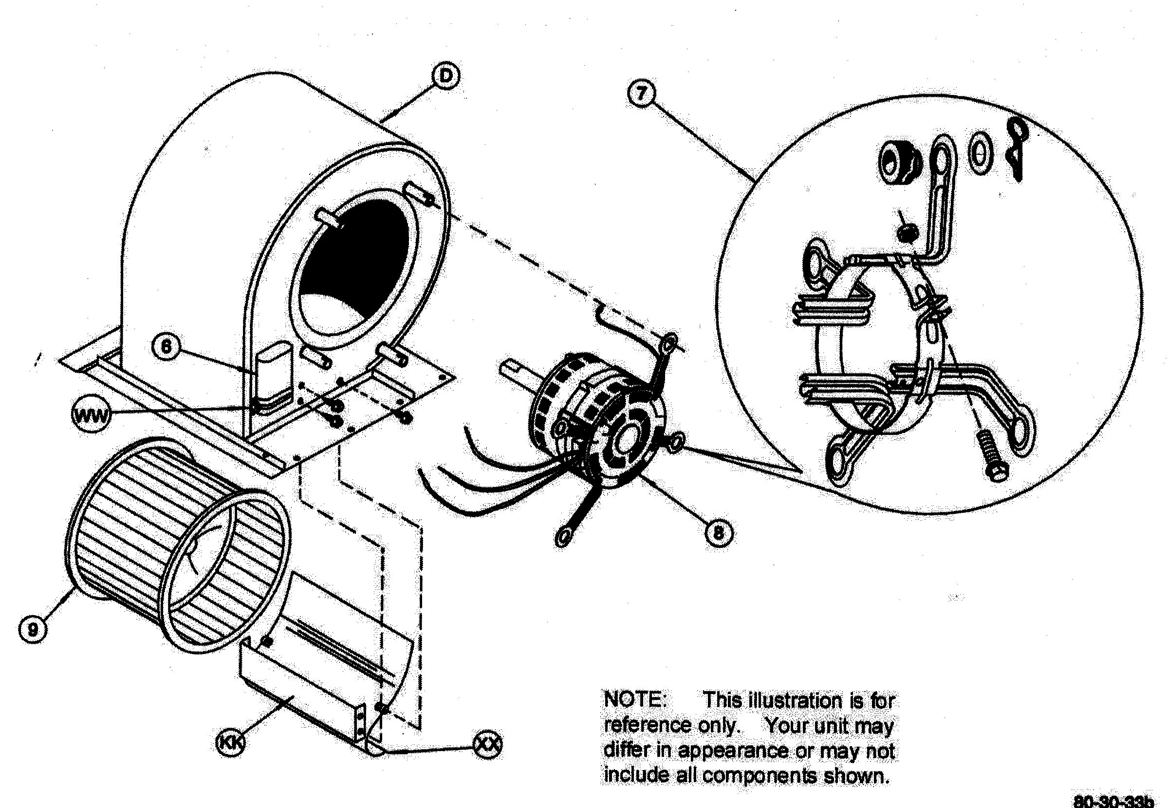 Blower assy