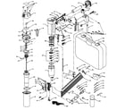 Porter Cable CDA250 nailer diagram